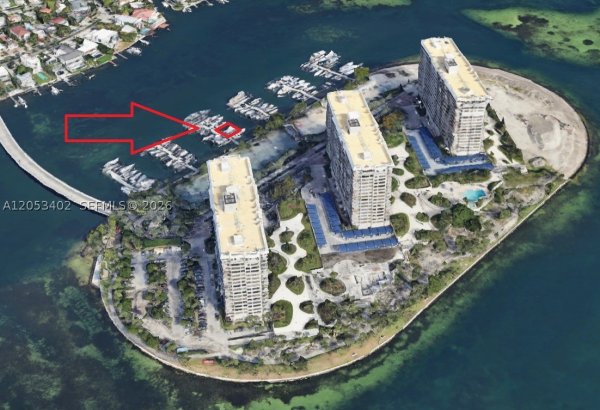 4 Grove Isle Dr Slip C-13rd Coconut Grove, FL 33133