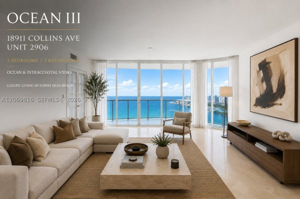 18911 Collins Ave #2906 Sunny Isles Beach, FL 33160