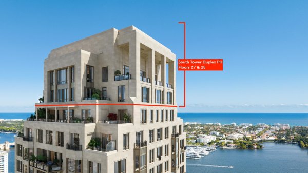 1355 S Flagler #South Tower Duplex Ph West Palm Beach, FL 33401